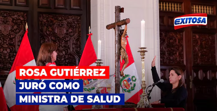 Rosa Bertha Gutiérrez Palomino juró como ministra de Salud